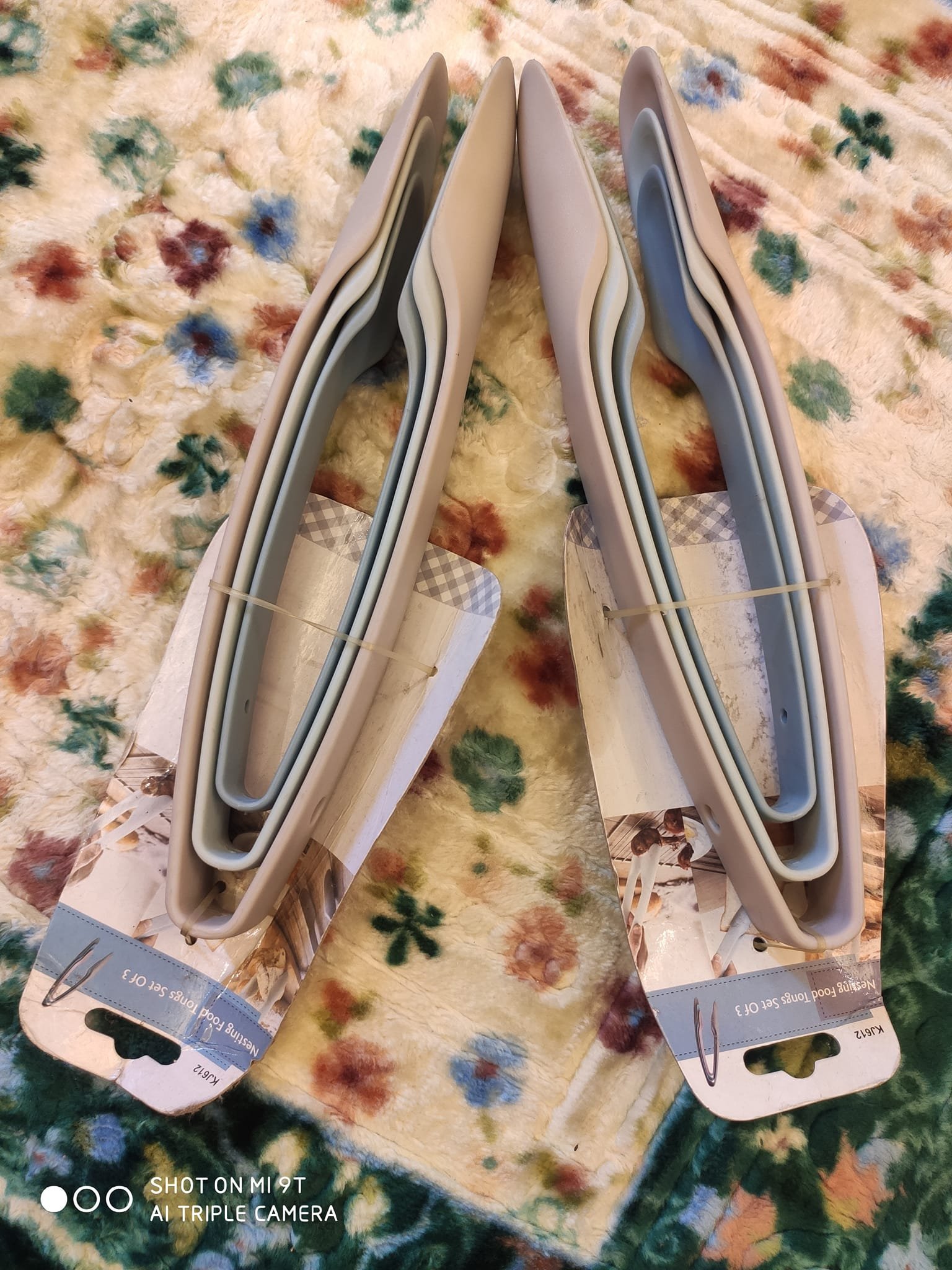 Nesting Food Tongs Set